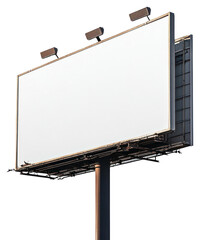 Obraz premium PNG Blank billboard for advertising space