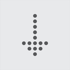 Black arrow icon