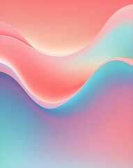 Smooth pastel gradient with coral tones