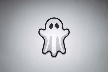 Playful Cartoon Ghost Illustration - Perfect for Halloween Parties, Events, and Promotions