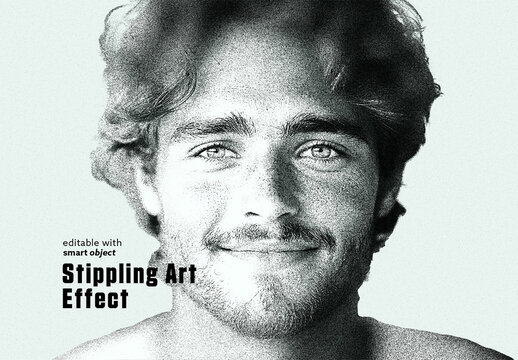 Stippling Art Effect