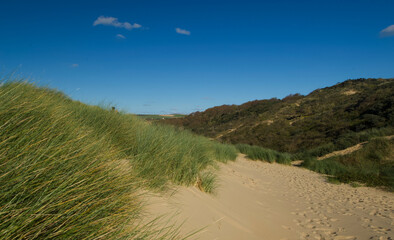 Beach of Wissant on the Opal coast