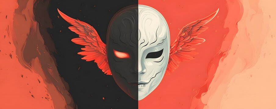 Imágenes de Duality Mask: descubre bancos de fotos, ilustraciones ...