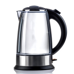 Fototapeta premium a electric kettle isolated on white background