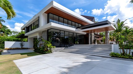 Stunning Transformation of a Philippine Home s Exterior into a Modern Architectural Masterpiece 