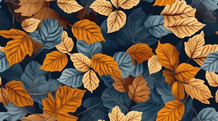 Fototapeta premium decorative leaves and tree foliage