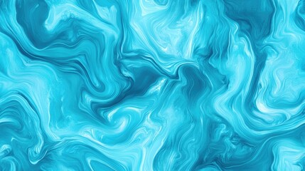 Fototapeta premium Aegean teal marble swirl texture with a nautical theme background Coastal living style home decor for summer Seamless pattern featuring fluid blue water flow effect on dyed textile