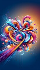 abstract colorful background
