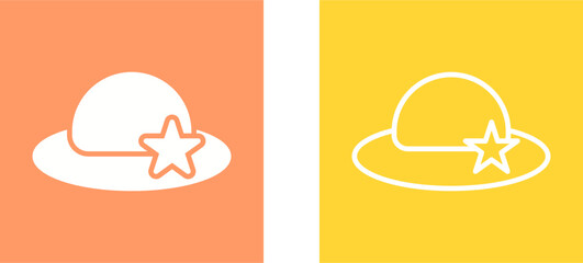 Womens Hat Vector Icon