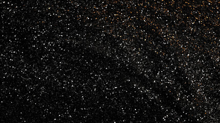 Obraz premium Black glitter particle background texture poster. Mother's Day, Valentine's Day, Birthday, Merry Christmas, Wedding Card etc. Bright Background Banner. 