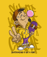 Skateboarding is not a crime