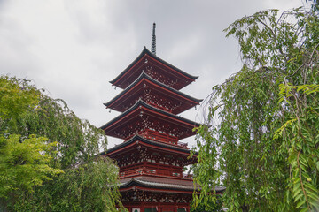 青森 金剛山最勝院の五重塔