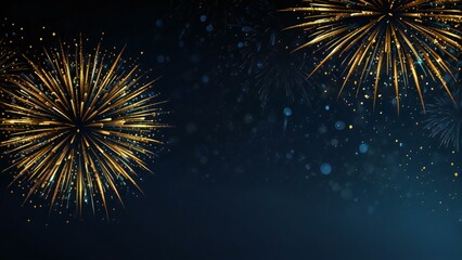 Fototapeta premium fireworks in the night sky