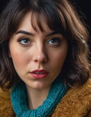 Naklejka premium portrait of a woman