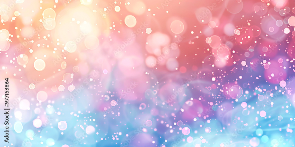 Wall mural abstract gradient background with bright highlights of light. light background with yellow and blue,