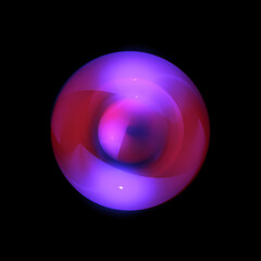 Vivid abstract background. Beautiful swirl trail effect frame.  
Mystical portal. Bright sphere lens. Rotating lines. Glow ring. 
Magic  ball. Led spiral. Glint lines. Focus place. Illusory flash