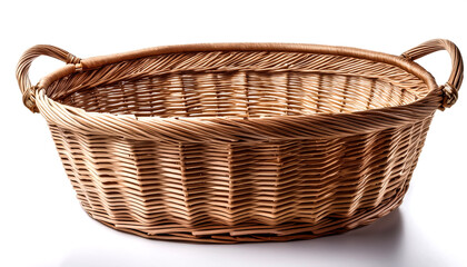 Obraz premium Laundry basket isolated on white background