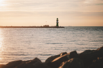 Fototapeta premium Sunset on the sea