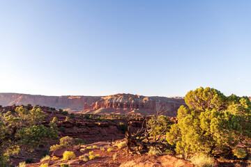 Capitol Reef National  Park, sunset