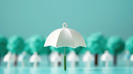 Design a compelling image that communicates the importance of insurance coverage, highlighting security and peace of mind for individuals and businesses alike.