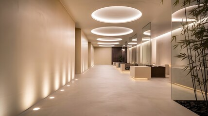 Corridor in the hotel