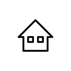 home icon symbol vector template