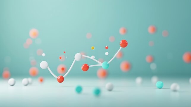Dynamic scatter plot illustration, engaging and stylish design, seamless data integration, bold and bright colors, polished and clear layout