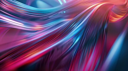 Dynamic abstract lines with a futuristic look.