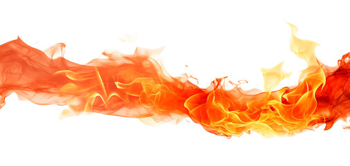 Obraz premium Dynamic flame graphic with vibrant colors showcasing fire's beauty and intensity, perfect for creative projects and backgrounds.