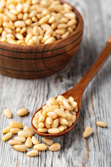 Roasted pine nuts