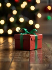 christmas tree with boxes