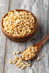 Roasted pine nuts