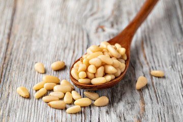 Roasted pine nuts