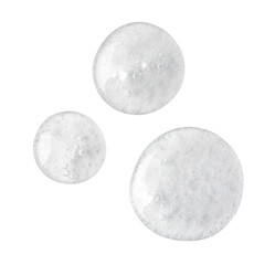 Drops of cosmetic serum isolated. png file