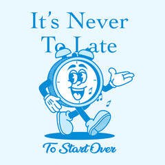 Cartoon character vector vintage retro