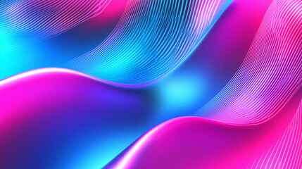 Obraz premium Abstract wavy background. 3d rendering, 3d illustration.