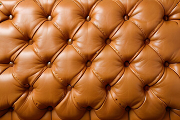 Fototapeta premium brown leather upholstery