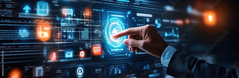 Poster digital interface interaction