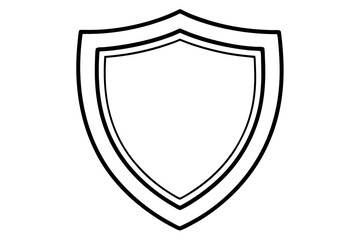 Shield icon. Protect shield security icons. Shield badge quality symbol. Collection of security shield icons. Vector illustration