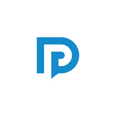 Letter P Logo design vector template