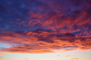 cielo rosso