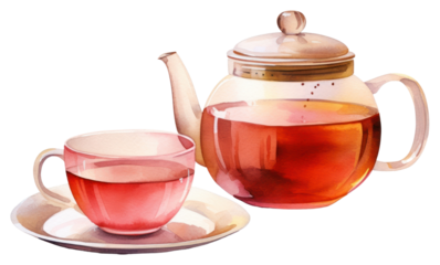 PNG Cup teapot drink mug.