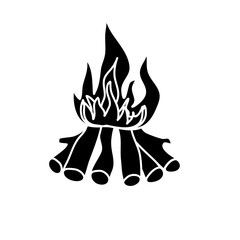 Bonfire doodle