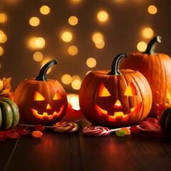 Fototapeta premium Halloween background