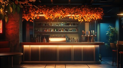 Obraz premium A modern officea??s silent disco room, where employees can dance to music on wireless headphones during breaks