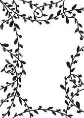 Christmas Mistletoe Frame