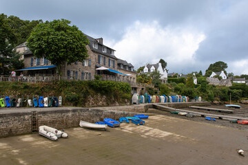 Port, Kerdruc, Nevez, 29, Finistère, Bretagne, France