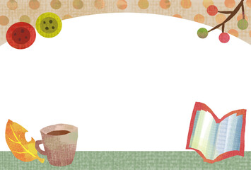 読書の秋フレーム