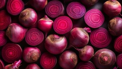 beetroot repeated pattern