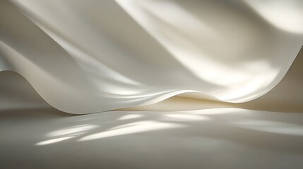 Obraz premium Sleek Monochrome Paper Card with Vibrant Geometric Patterns and Crisp Shadows